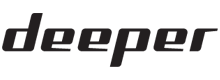 Логотип Deeper чорний
