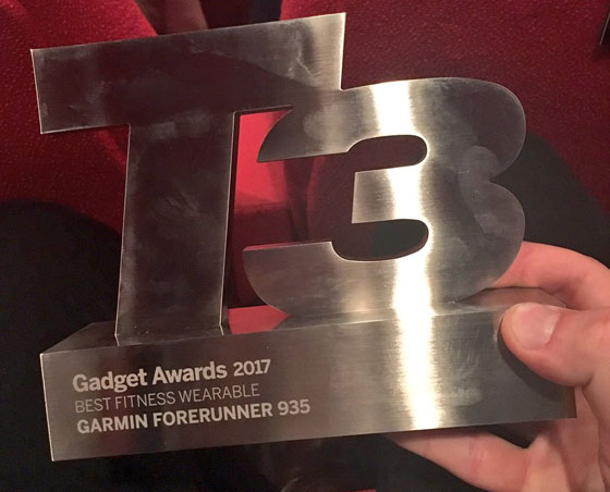 Garmin Forerunner 935 отримав нагороду T3 Awards