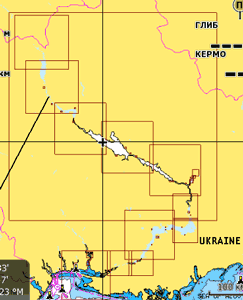 Карта NAVIONICS GOLD Река Днепр для Lowrance и Eagle