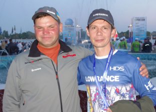 Юрій Шеремет (праворуч) і Дмитро Корзенков (зліва)