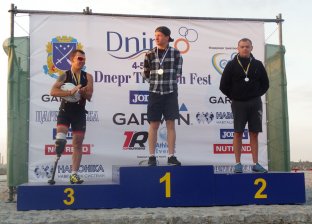 Переможці Dnepr Triathlon Fest 2016