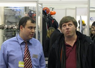 Президент «Групи компаній Версія» Олег Нікончук (праворуч)