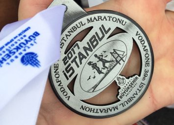 Медаль з 39th Istanbul Marathon 2017