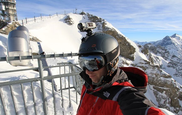 Крепление камеры garmin Virb на шлем Крепление камеры garmin Virb на шлем