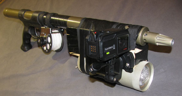 Екшн-камера Garmin Virb XE - кріплення на рушницю