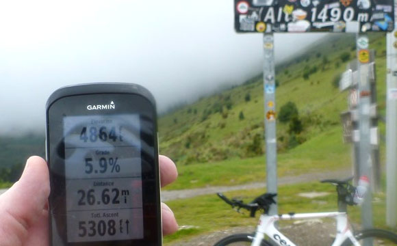 Garmin Edge 1000 - Барометрический альтиметр Garmin Edge 1000 - Барометрический альтиметр
