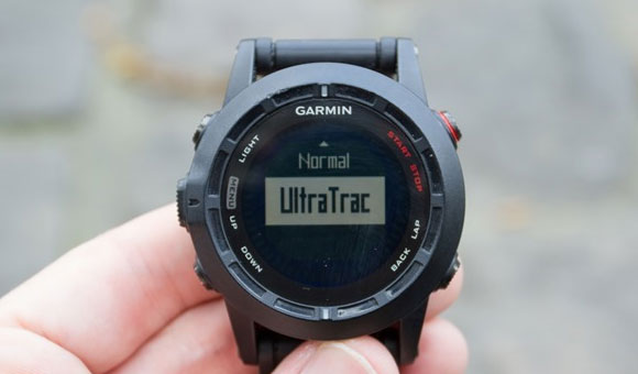 Garmin fenix 2 - режим UltraTrac