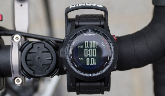 Garmin fenix 2 - выбрать до 4 полей данных