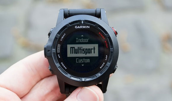 Garmin fenix 2 - выбор режима Мультиспорт Garmin fenix 2 - выбор режима Мультиспорт