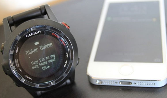 Garmin fenix 2 - Функция «Умные уведомления» Garmin fenix 2 - Функция «Умные уведомления»
