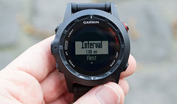 Garmin fenix 2 - интервальные тренировки