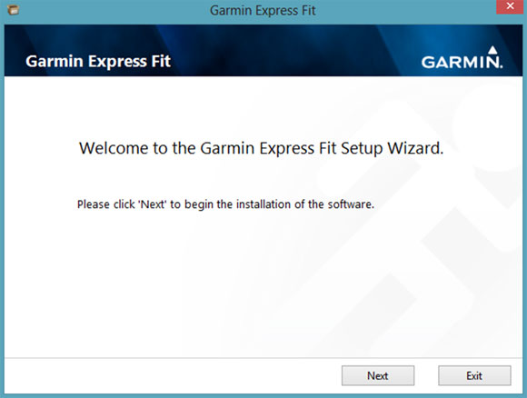 FR620 - приложение Garmin Express Fit, в котором осуществляется настройка Wi-Fi сетей