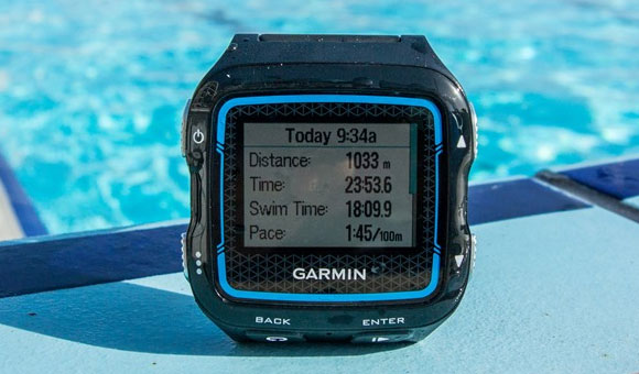 Garmin FR920XT - Плавание в бассейне - данные по общему метражу/дистанции