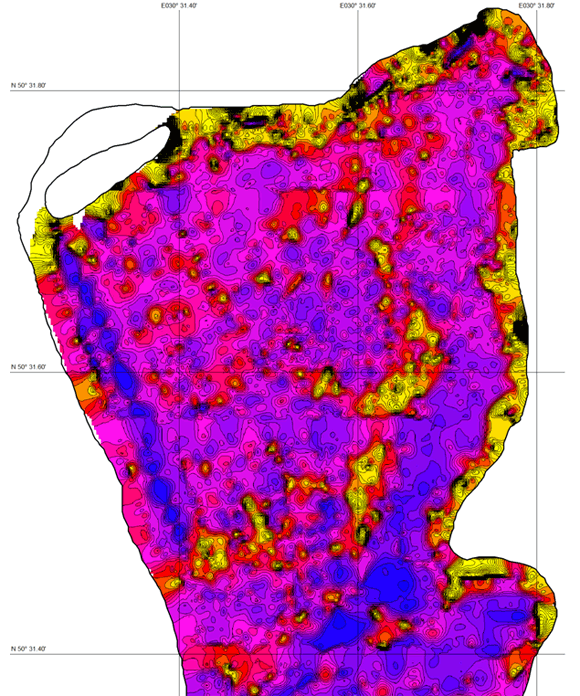 Карта плотности грунта