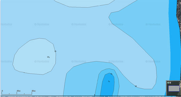 Векторная карта для эхолотов Lowrance
