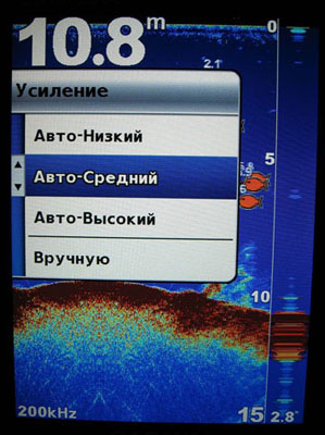 Auto Gain - Garmin echo