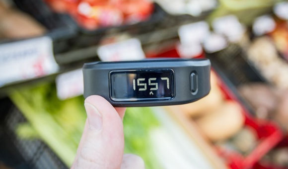 Экран vivofit - калории Экран vivofit - калории
