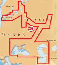 Карта крупнейших водоемов России и Украины для Lowrance и Eagle уже в продаже!