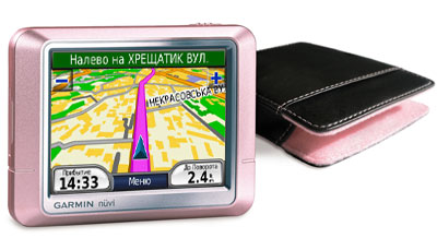 Автонавигатор Garmin nuvi 200 Pink Metallic - отличная цена! Автонавигатор Garmin nuvi 200 Pink Metallic - отличная цена!