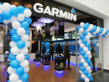 Первый в Украине фирменный магазин Garmin