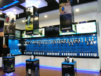 Первый в Украине фирменный магазин Garmin