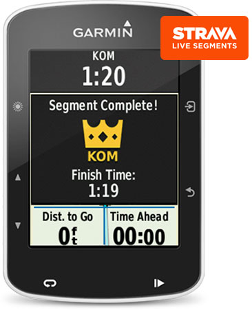 Новый велокомпьютер Garmin Edge 520