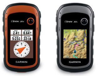 Новые портативные GPS-навигаторы eTrex 20x, 30x в продаже Новые портативные GPS-навигаторы eTrex 20x, 30x в продаже