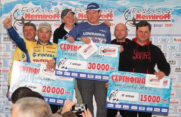Nemiroff-fishing Дельта Днепра 2015 - Победители Nemiroff-fishing Дельта Днепра 2015 - Победители