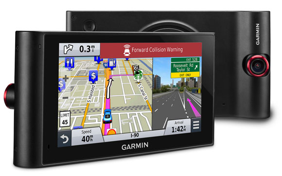 Новый автонавигатор Garmin nuviCam со встроенным видеорегистратором Новый автонавигатор Garmin nuviCam со встроенным видеорегистратором