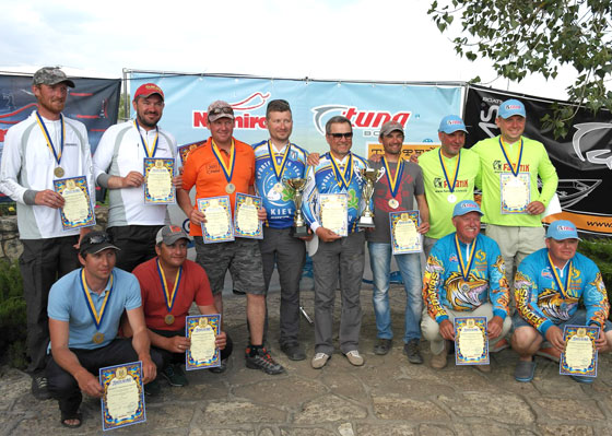 Поздравляем с победой на Чемпионате Украины по ловле хищной рыбы Nemiroff Fishing 2016