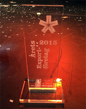 CTEK wins Export Company of the Year award at Stjarngalan 2016