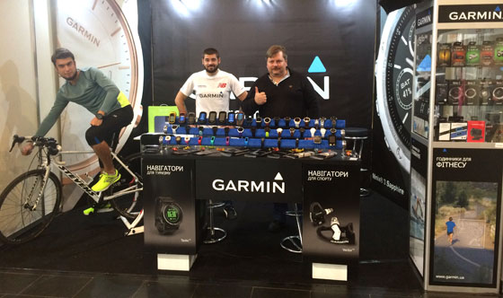 Sport Expo UA - Стенд Garmin