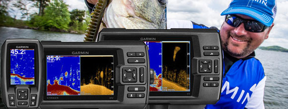 Новая серия эхолотов/картплоттеров Striker от Garmin