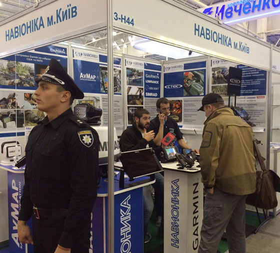 Выставка Зброя та безпека - 2016. Стенд компании Навионика 