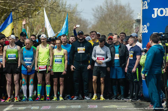 22 квітня 2017 року в Миколаєві пройшов традиційний напівмарафон