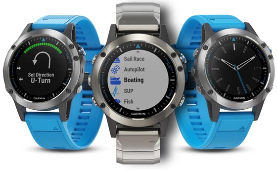 морской навигатор Garmin quatix 5