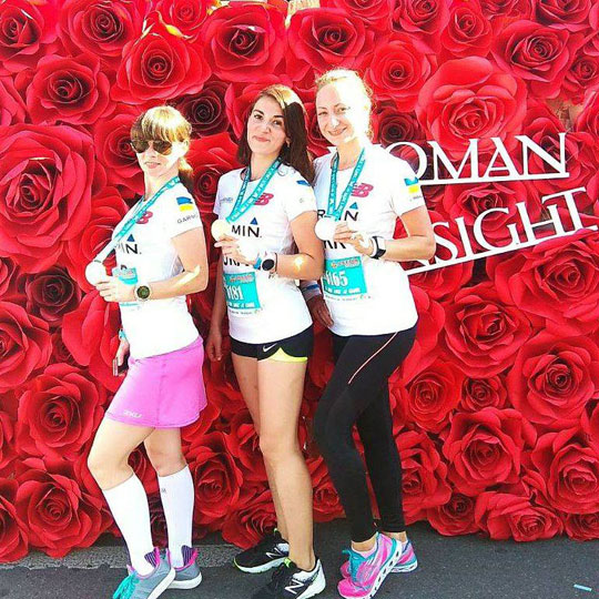 Команда GarminTeam на жіночому забігу Run Like A Girl Команда GarminTeam на жіночому забігу Run Like A Girl