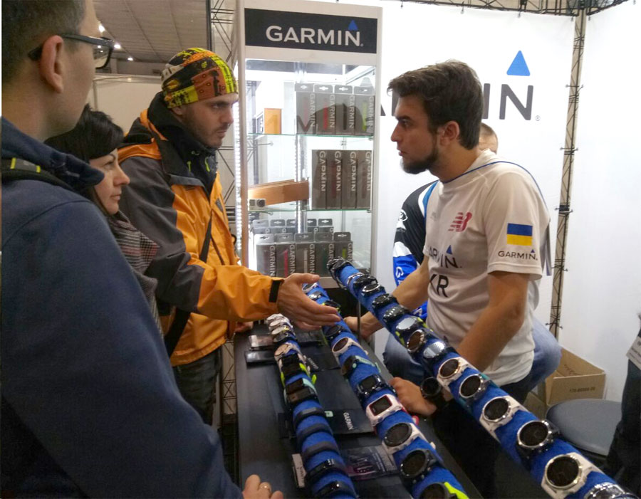 Стенд Garmin - выставка SportExpoUA 2017 Стенд Garmin - выставка Sport Expo UA 2017