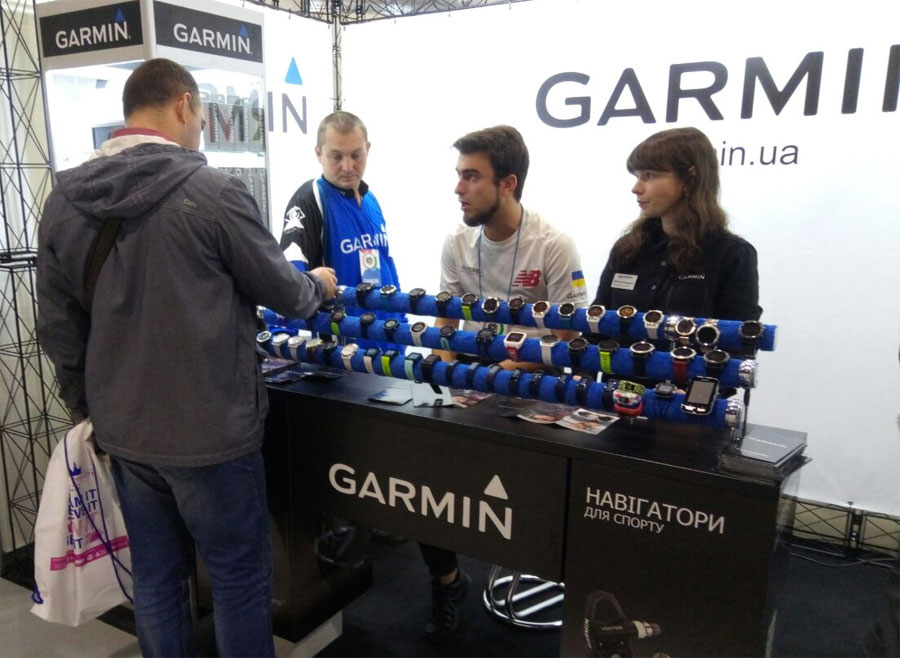 Стенд Garmin - выставка Sport Expo UA 2017 Стенд Garmin - выставка SportExpoUA 2017