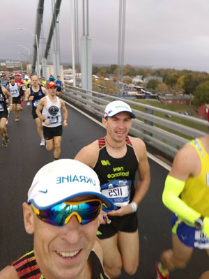Григорій Сундук біжить NYC Marathon