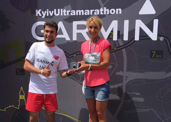 Олеся Стояновська виграла Garmin fenix 5s