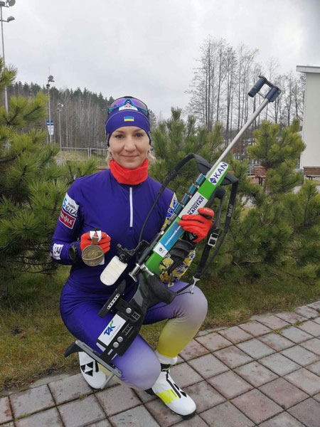 Бренд-амбасадор GARMIN, капітан жіночої збірної України Олена Підгрушна завоювала срібло в суперспринті