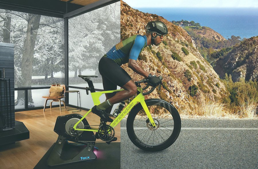 Cyclists can access every stat through Garmin Connect and Tacx app integration