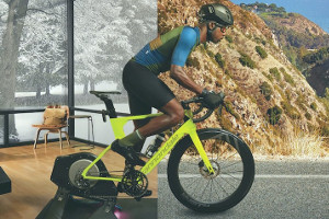 Cyclists can access every stat through Garmin Connect and Tacx app integration