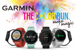 Garmin в Украине - партнер The Color Run