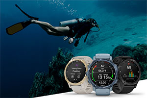 Нові, компактні годинники для дайвінгу Garmin Descent Mk2S