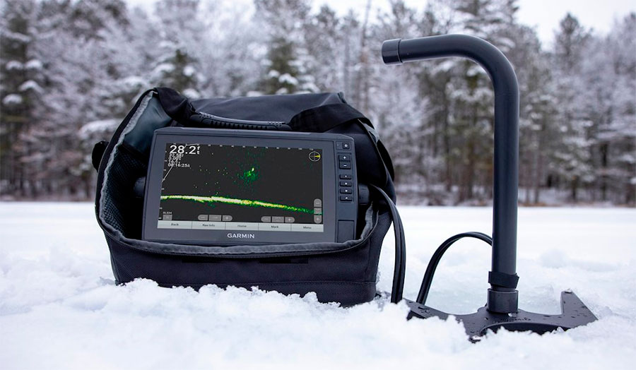 Комплект для підлідного лову LiveScope™ Plus Ice Fishing Bundle LI від Garmin