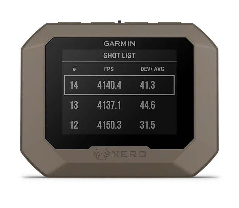 Хронограф Garmin Xero C1 Pro полегшує балістичні розрахунки