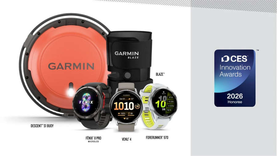 Garmin wins five CES 2026 Innovation Awards Garmin wins five CES 2026 Innovation Awards