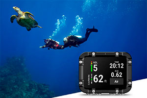 Garmin представляє широкоформатний комп’ютер для дайвінгу Descent™ X30